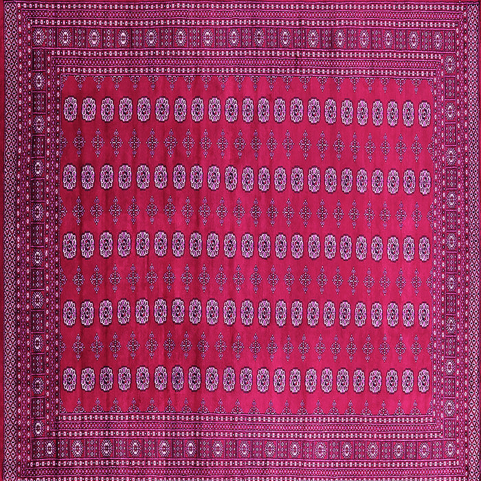 Square Oriental Pink Industrial Rug, urb1985pnk
