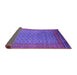 Sideview of Oriental Purple Industrial Rug, urb1986pur