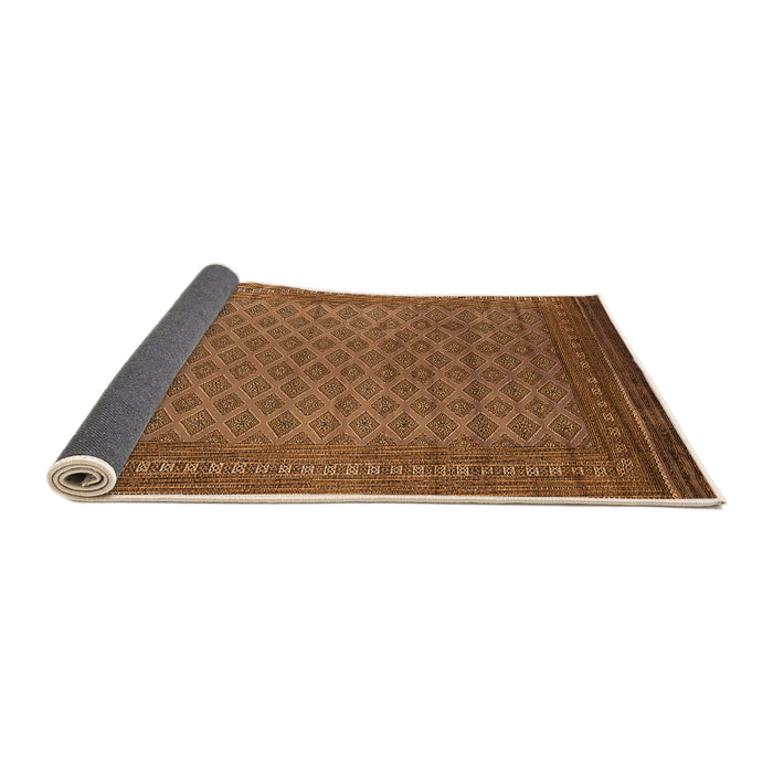 Sideview of Oriental Orange Industrial Rug, urb1986org