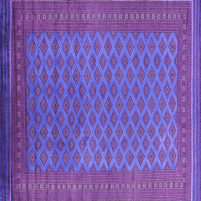 Square Machine Washable Oriental Purple Industrial Area Rugs, wshurb1986pur