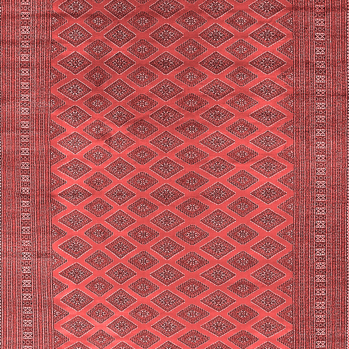 Machine Washable Oriental Red Industrial Rug, wshurb1986red