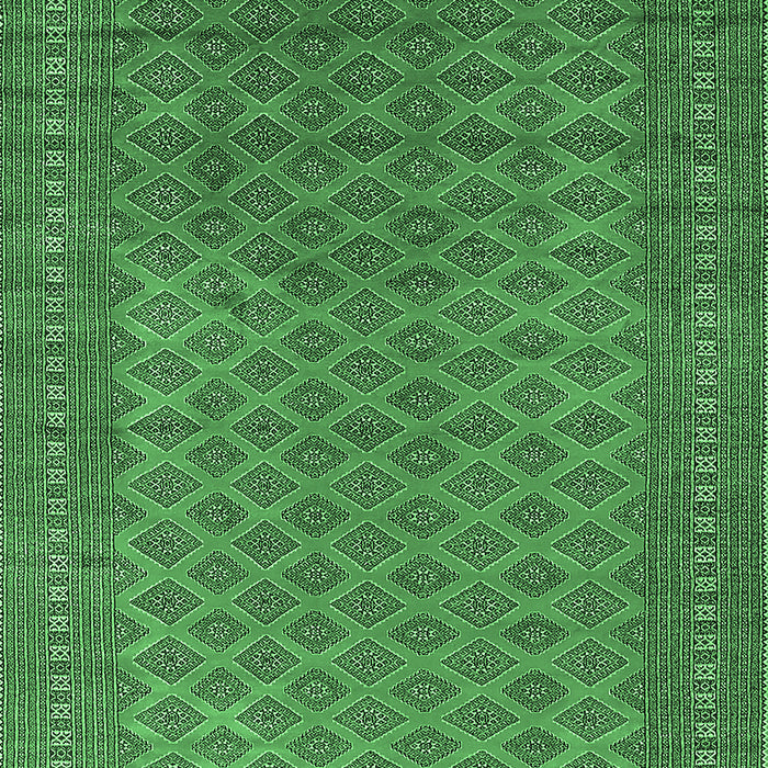 Oriental Emerald Green Industrial Rug, urb1986emgrn