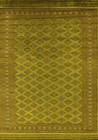 Oriental Yellow Industrial Rug, urb1986yw