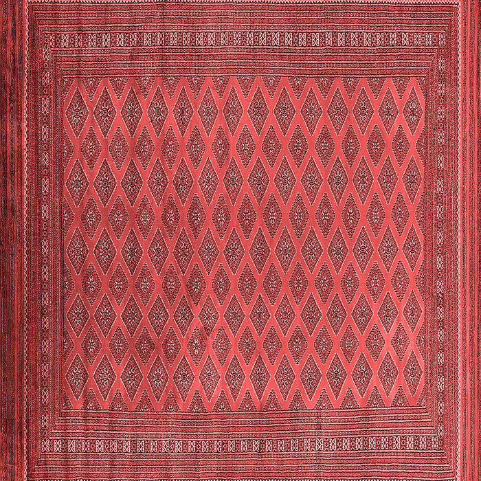 Machine Washable Oriental Red Industrial Rug, wshurb1986red