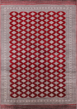 Mid-Century Modern Red Oriental Rug, urb1987
