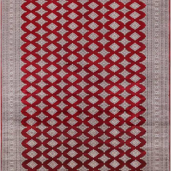 Mid-Century Modern Red Oriental Rug, urb1987