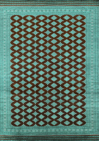 Oriental Turquoise Industrial Rug, urb1987turq