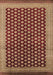 Machine Washable Oriental Brown Industrial Rug, wshurb1987brn