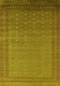 Oriental Yellow Industrial Rug, urb1988yw