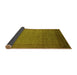 Sideview of Oriental Yellow Industrial Rug, urb1988yw