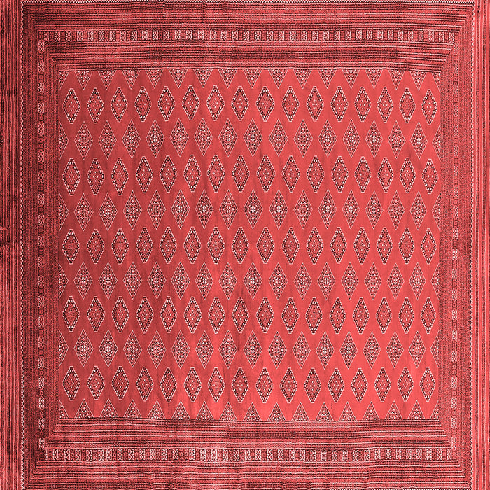 Machine Washable Oriental Red Industrial Rug, wshurb1988red