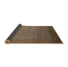 Sideview of Oriental Brown Industrial Rug, urb1988brn