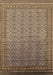 Oriental Brown Industrial Rug, urb1989brn