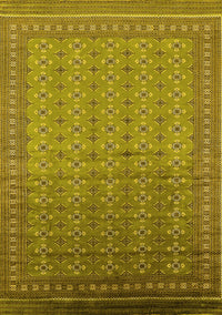 Oriental Yellow Industrial Rug, urb1989yw