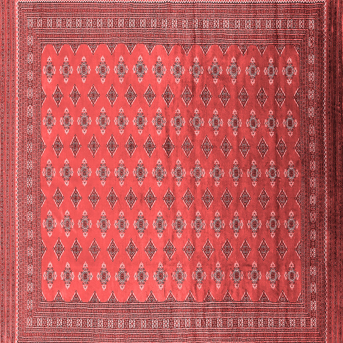 Machine Washable Oriental Red Industrial Rug, wshurb1989red