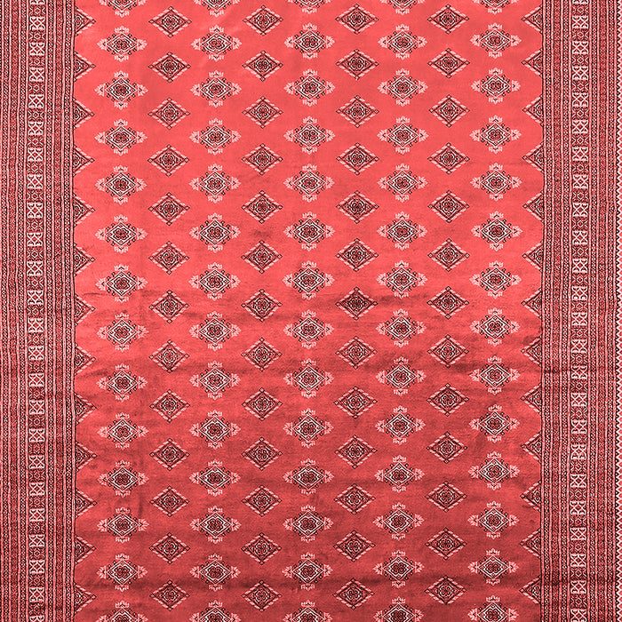 Machine Washable Oriental Red Industrial Rug, wshurb1989red
