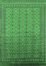 Oriental Emerald Green Industrial Rug, urb1989emgrn