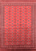 Oriental Red Industrial Area Rugs