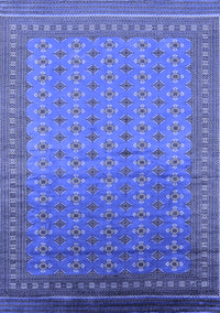 Oriental Blue Industrial Rug, urb1989blu