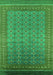 Oriental Green Industrial Rug, urb1990grn