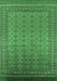 Oriental Emerald Green Industrial Rug, urb1990emgrn