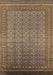 Oriental Brown Industrial Rug, urb1990brn