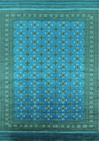 Oriental Turquoise Industrial Rug, urb1990turq