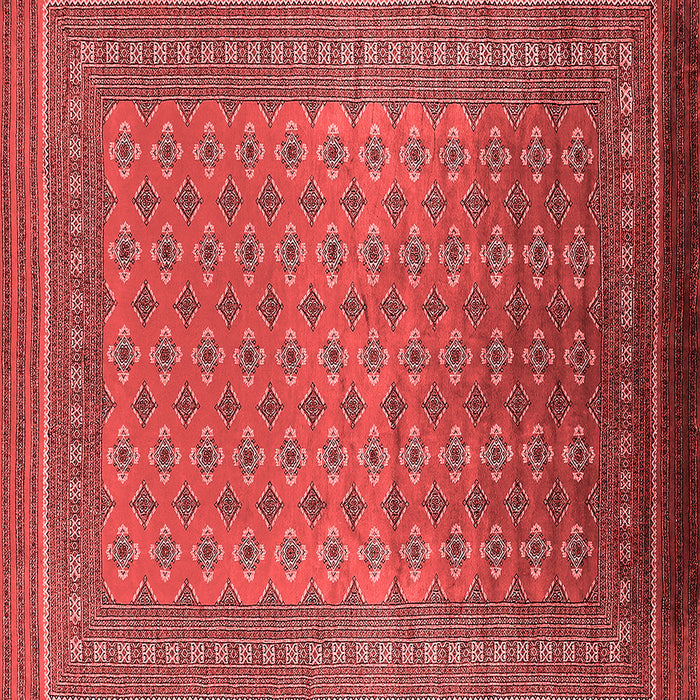 Machine Washable Oriental Red Industrial Rug, wshurb1990red