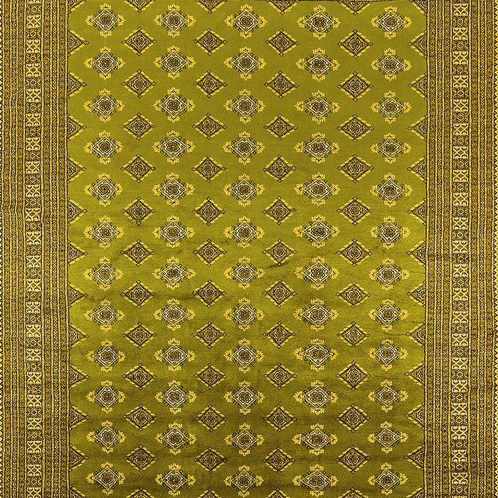 Oriental Yellow Industrial Rug, urb1990yw