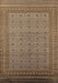 Oriental Brown Industrial Rug, urb1991brn