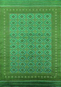 Oriental Green Industrial Rug, urb1991grn