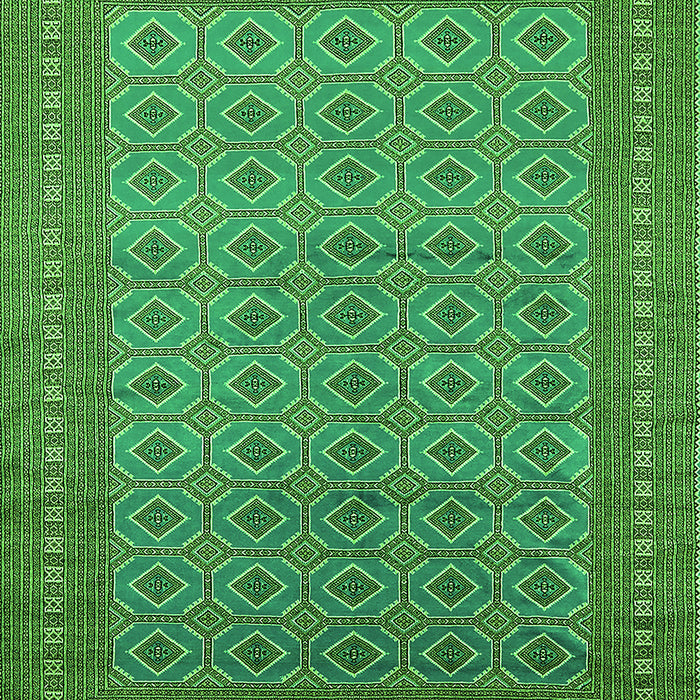 Oriental Green Industrial Rug, urb1991grn