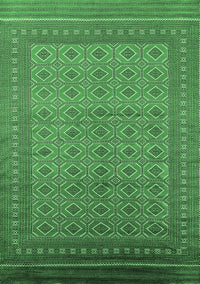 Oriental Emerald Green Industrial Rug, urb1991emgrn