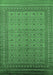 Oriental Emerald Green Industrial Rug, urb1991emgrn