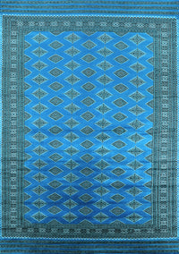 Oriental Light Blue Industrial Rug, urb1992lblu