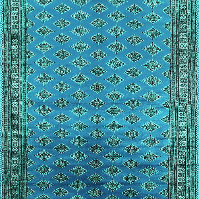 Oriental Turquoise Industrial Rug, urb1992turq