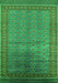 Oriental Green Industrial Rug, urb1992grn