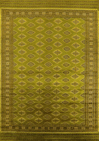 Oriental Yellow Industrial Rug, urb1992yw