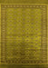 Oriental Yellow Industrial Rug, urb1992yw