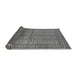 Sideview of Oriental Gray Industrial Rug, urb1992gry