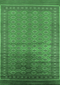 Oriental Emerald Green Industrial Rug, urb1992emgrn