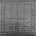 Square Oriental Gray Industrial Rug, urb1992gry