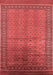 Oriental Red Industrial Area Rugs