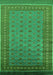 Oriental Green Industrial Rug, urb1993grn