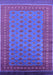 Machine Washable Oriental Purple Industrial Area Rugs, wshurb1993pur