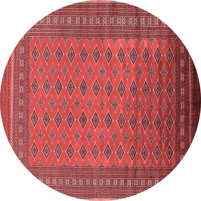 Machine Washable Oriental Red Industrial Rug, wshurb1993red