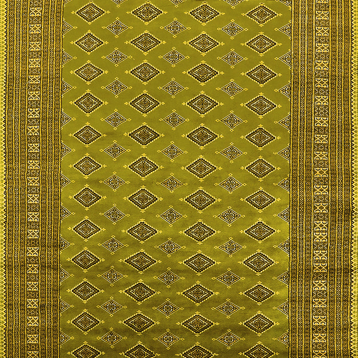 Oriental Yellow Industrial Rug, urb1993yw