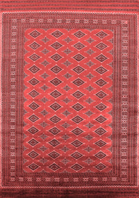 Oriental Red Industrial Rug, urb1993red