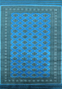 Oriental Light Blue Industrial Rug, urb1993lblu