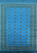 Oriental Light Blue Industrial Rug, urb1993lblu